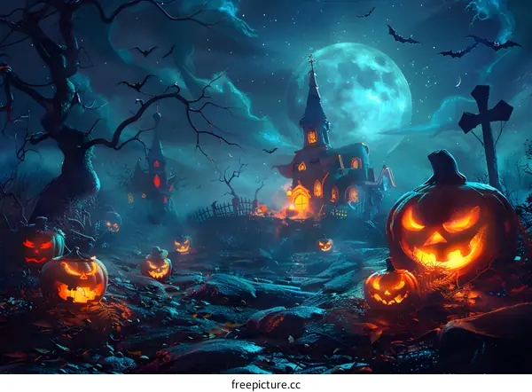 Spooky Halloween Night