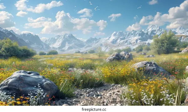 Majestic Mountain Landscape