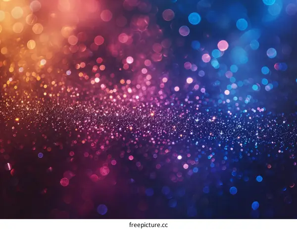 Sparkling Multicolor Glitter Background