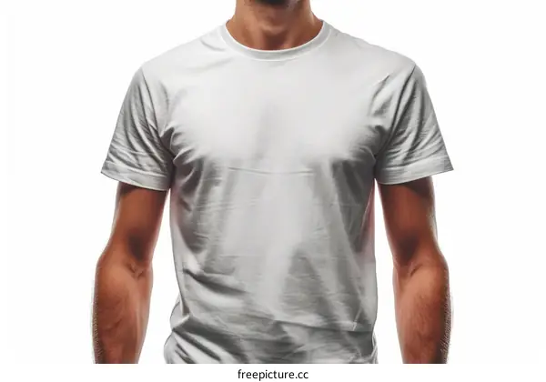 man wearing white shirt