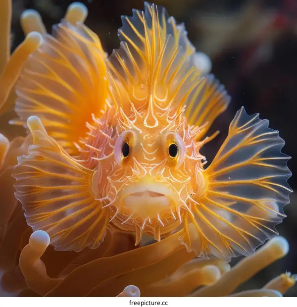 A Close-Up of a Vibrant and Unique Fish