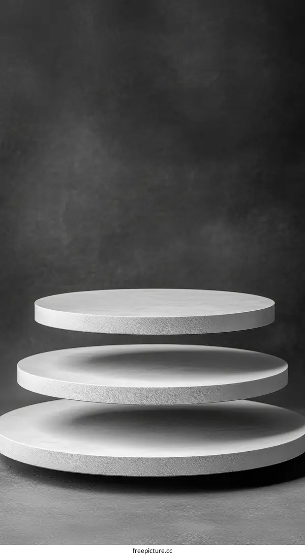 Abstract Minimalist Display Platform