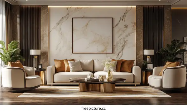 Modern Luxury Living Room Interior Design