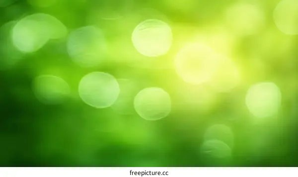 Nature Green Abstract Background