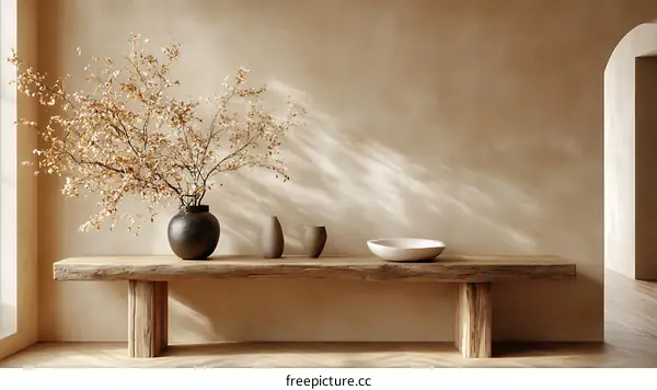 Minimalist Interior Design with Natural Elements