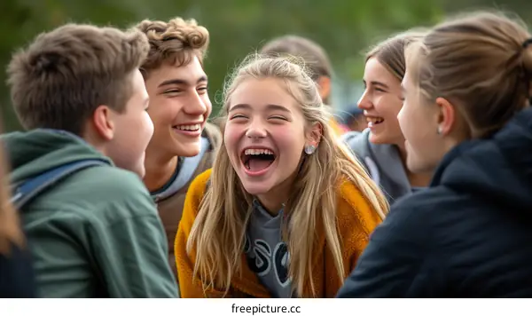 Laughing Friends