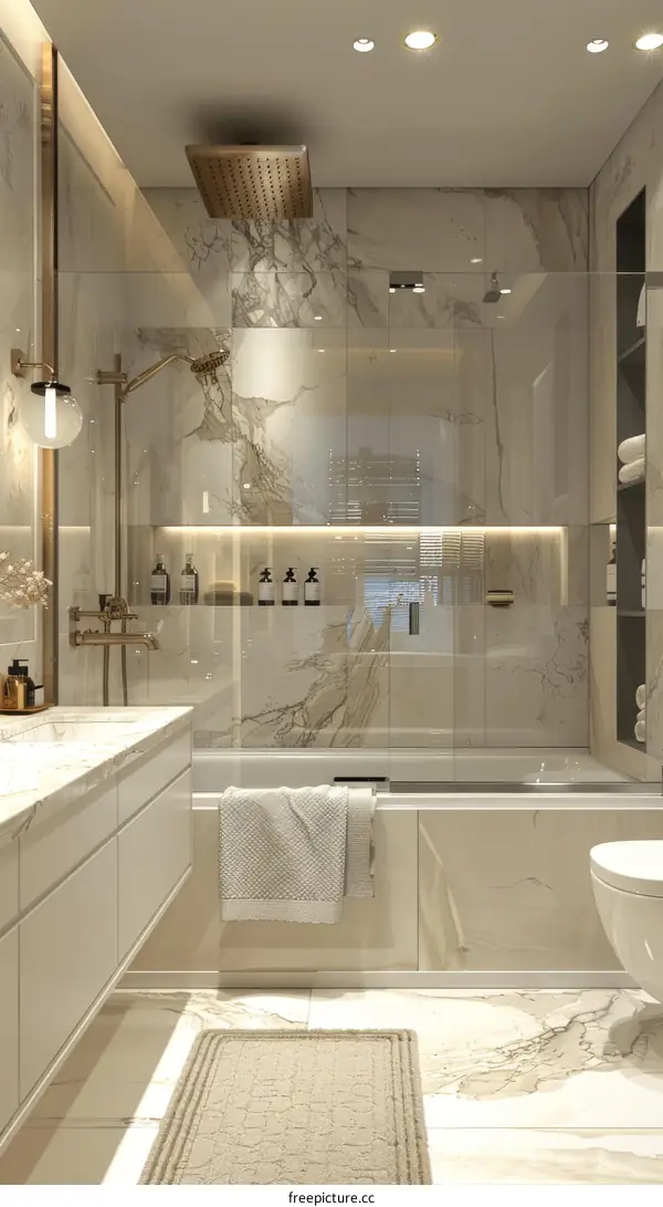 Luxury Modern Bathroom Interior Design