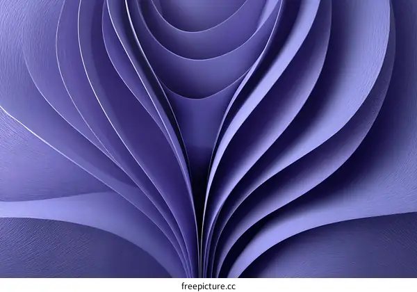 Abstract Purple Paper Layers Design