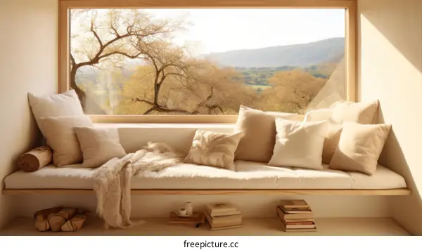 A Window Seat with a View of the Mountains