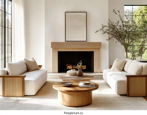 Modern Minimalist Living Room Interior Design