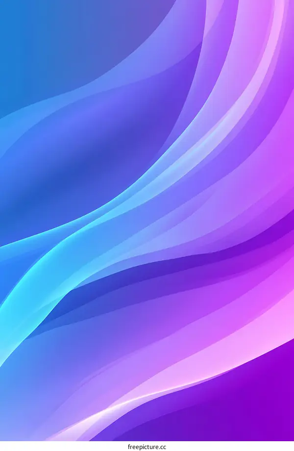 Abstract Background With Blue And Purple Gradient