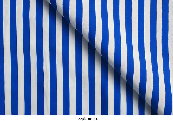Striped Fabric Texture Close-up