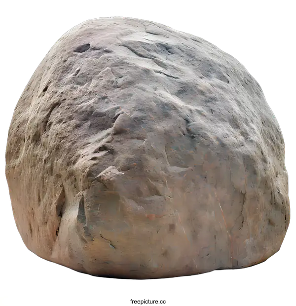 [Transparent Background PNG]Large Round Boulders Isolated On White Background