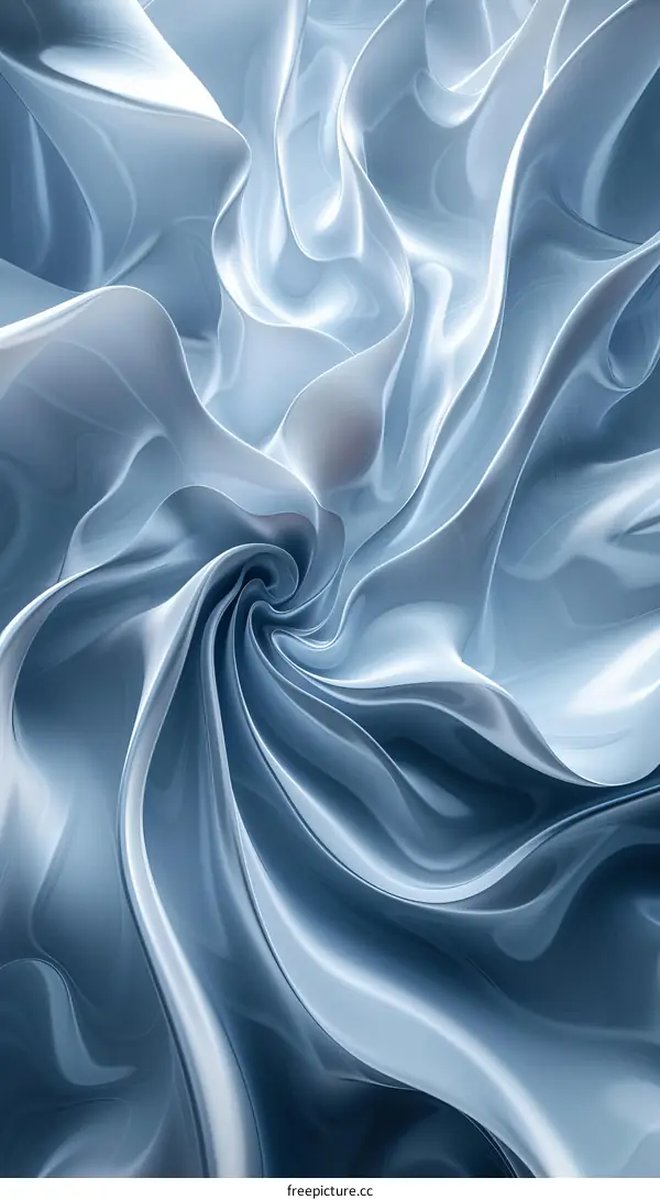 Abstract Flowing Fabric Design