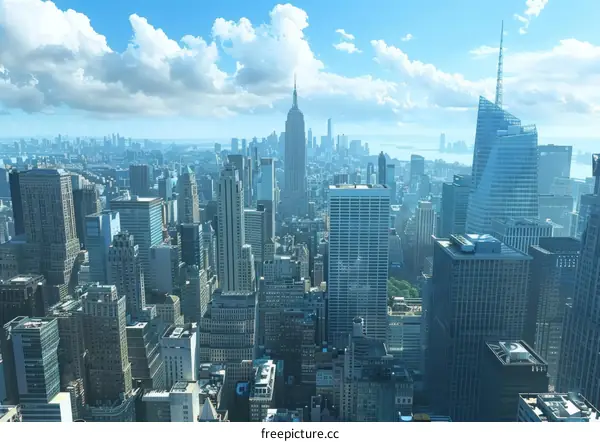New York City Skyline from Top of the Rock
