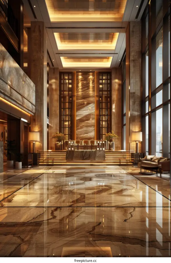 Luxury Hotel Lobby Interior Design