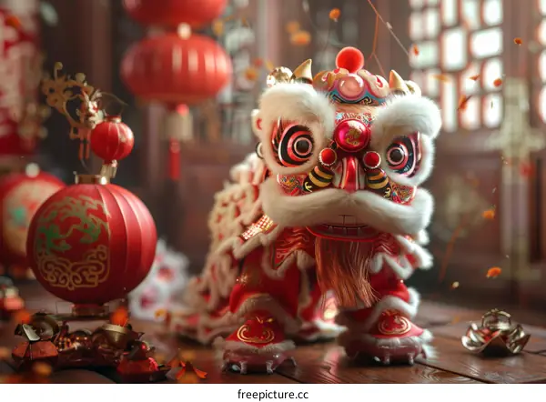 Lion Dance Performance