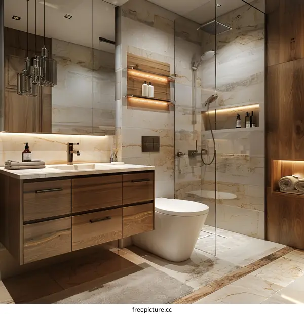 Modern Elegant Contemporary Bathroom Design