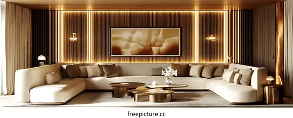 Modern Luxury Living Room Design