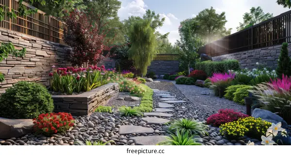 Garden Landscape Design Renderings:  Visualizing Your Outdoor Oasis