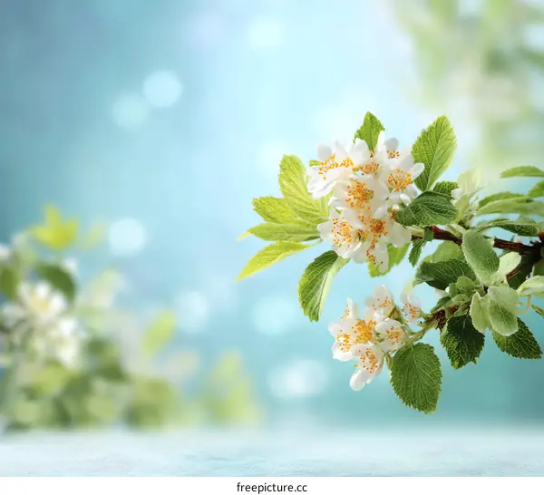 Spring Blossoms in Soft Light