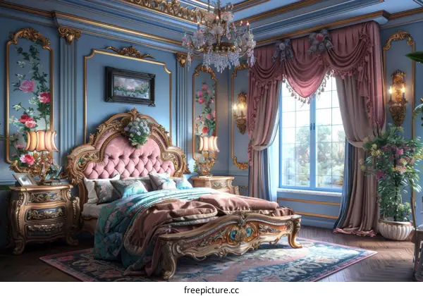 Exquisite  Antique  Bedroom  Interior  Design