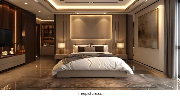 Luxury bedroom design