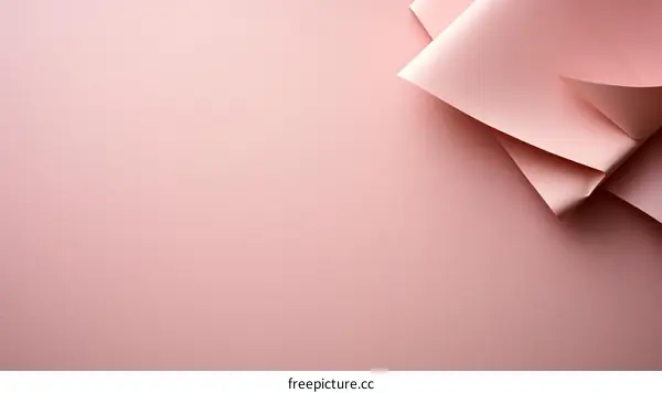 Pink paper sheets