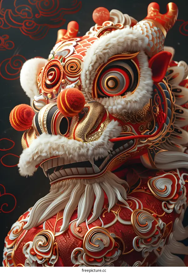 Lion dance