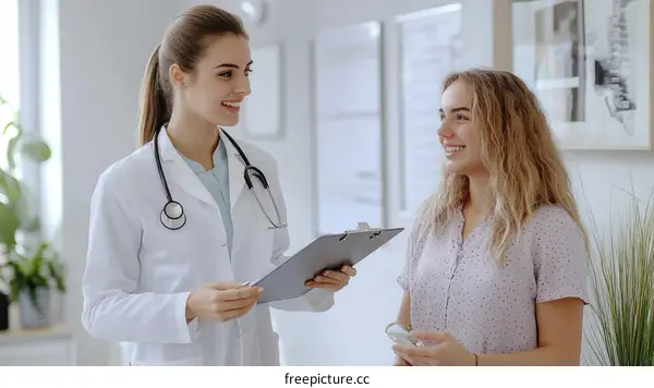 Doctor and Patient Conversation in a Clinic