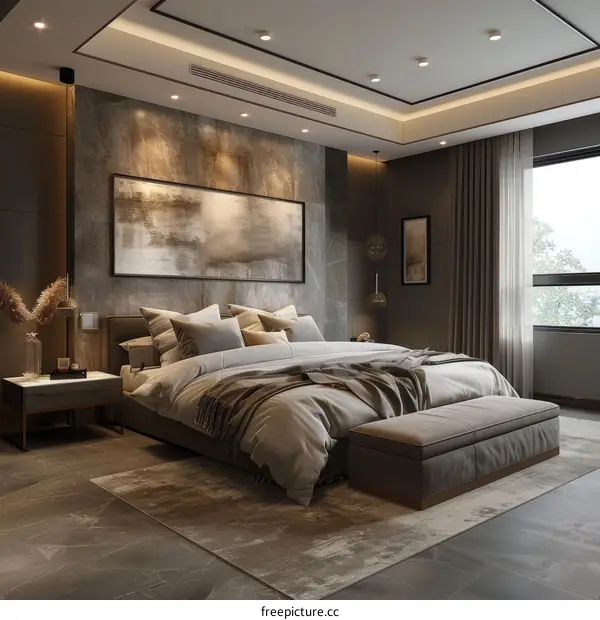 Modern Master Bedroom Interior Design