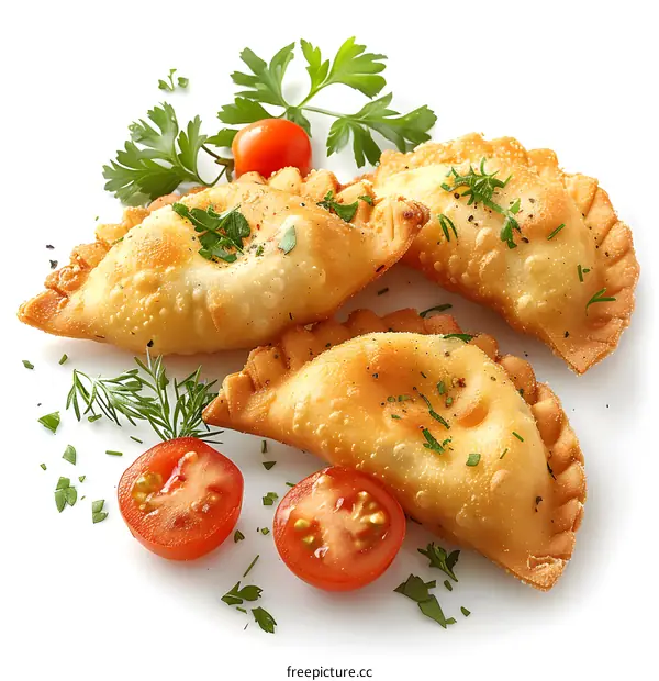 Crispy Empanadas with Fresh Herbs