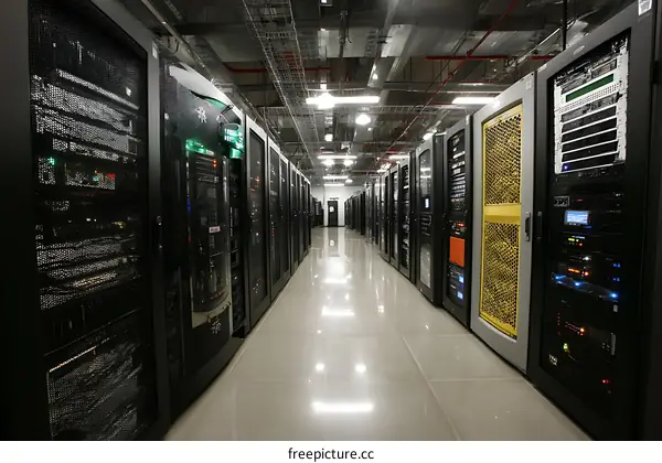 Server Room Technology Infrastructure