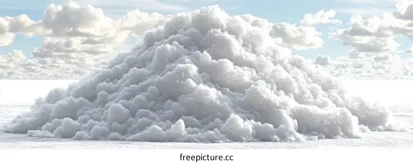 A Stunning Pile of Fluffy White Clouds