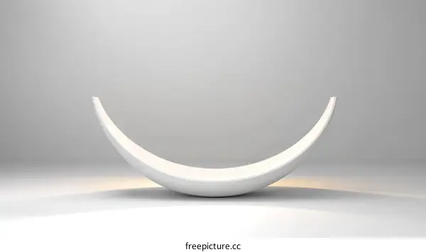 Abstract White Modern Minimalist Product Display