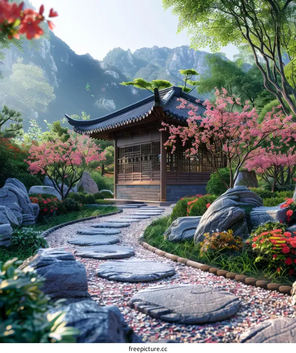 Chinese Garden: Tranquil Haven Inspired by Nature