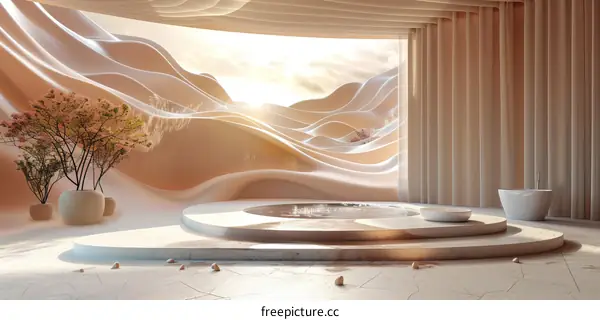 Desert Oasis Spa Interior Design