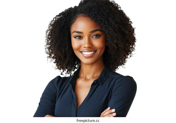 Confident Black Woman Portrait