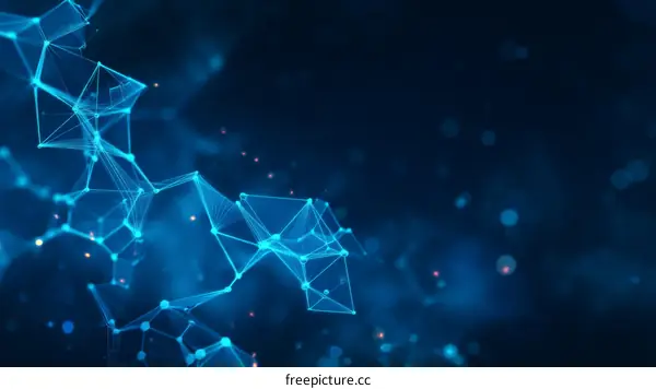 Abstract Digital Network Connections