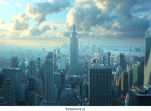 New York City Skyline Architectural Wonders
