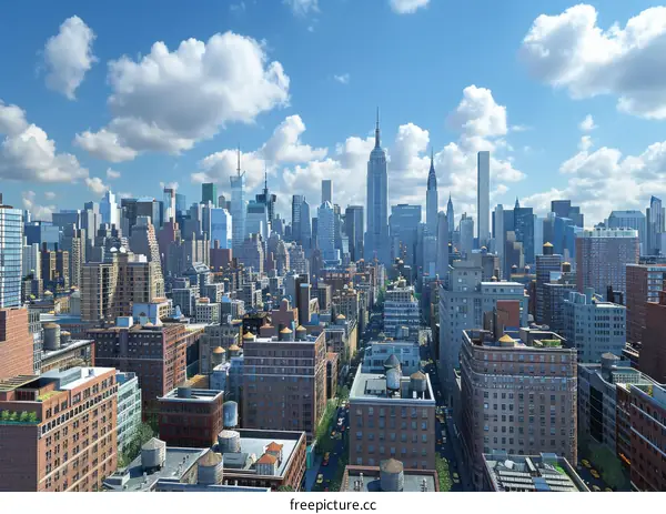 New York City Skyline - Manhattan Panorama