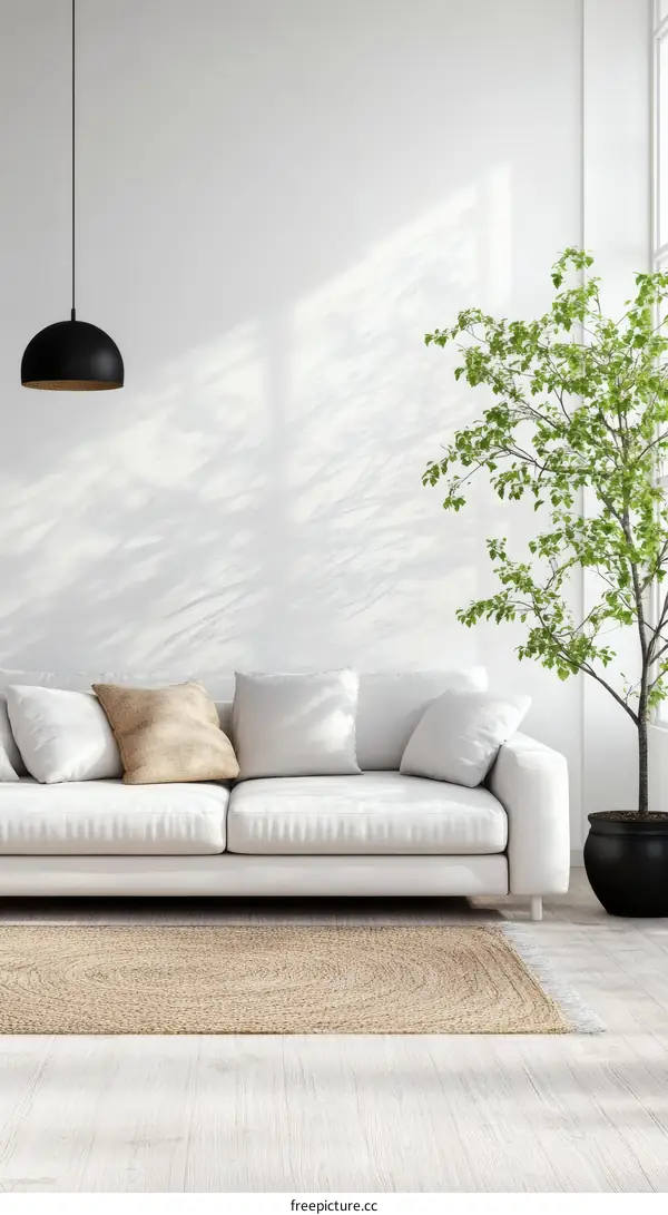 Modern Minimalist Living Room Interior Design