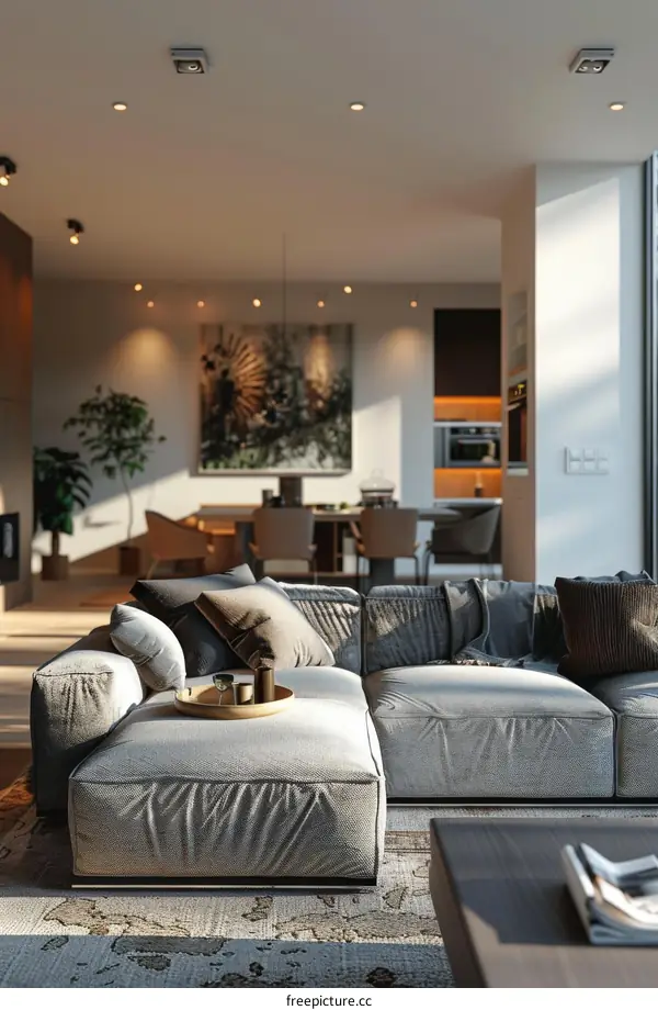 Modern Home Interior with Minimalist Design