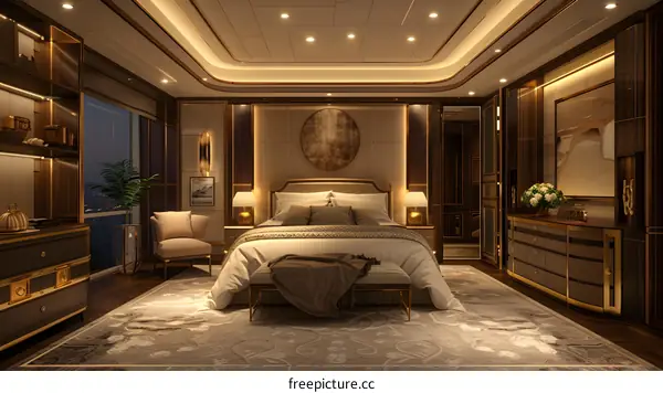Luxury Hotel Bedroom