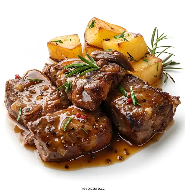Beef stew with potatoes
