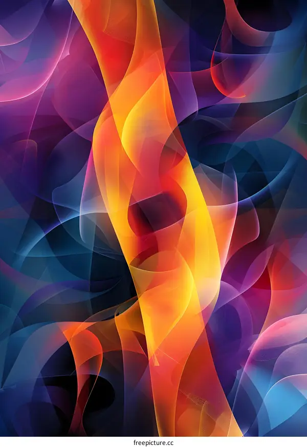 Colorful geometric shapes