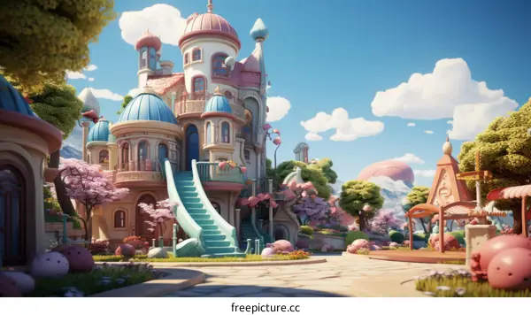 Whimsical Pastel World