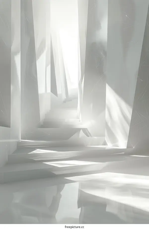 Holy Minimalist Ascending Staircase