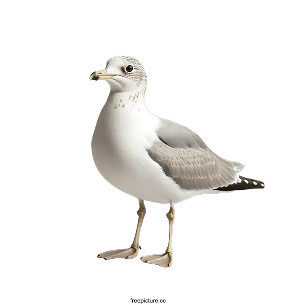 [Transparent Background PNG]Detailed Illustration of a Seagull