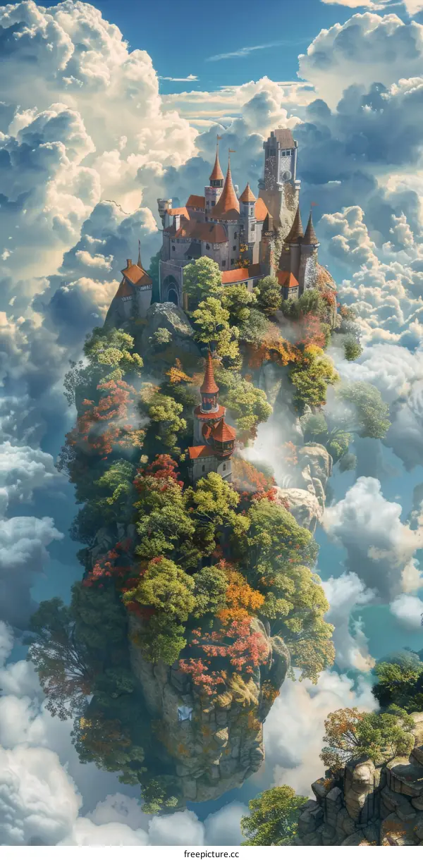 Celestial City Awash in an Ocean of Clouds